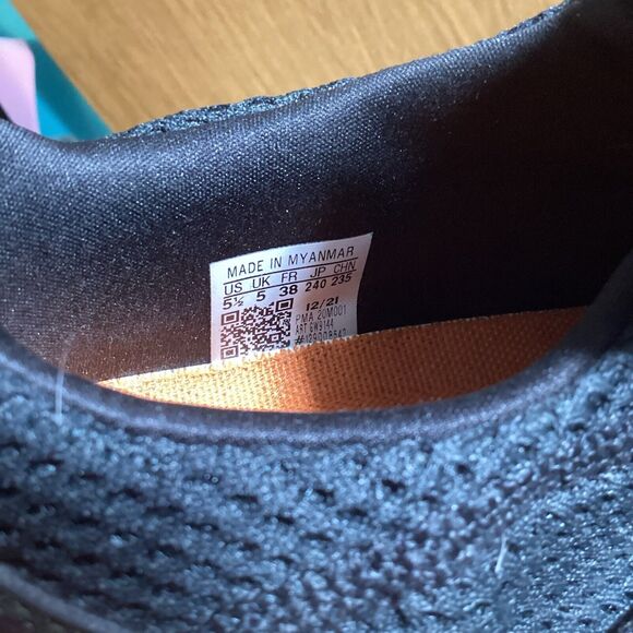 Adidas Lite Racer Adapt 3.0 Slip-On Black & Camo Sneaker - Men's shoe size 5.5 - Picture 6 of 6